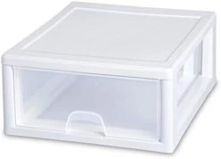 Sterilite 23018006 16 Quart/15 Liter Stacking Drawer -Brabantia Shop 31iPHJzopxL. AC