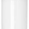Brabantia 16 Gallon Large Kitchen Touch Top Trash Can (White) Removable Lid, Soft-Touch Open Garbage Can