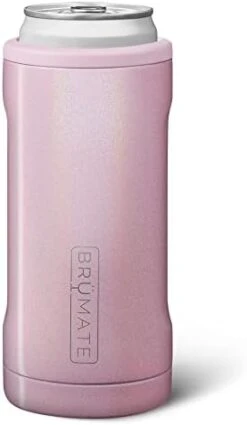 BrüMate Hopsulator Slim Can Cooler Insulated For 12oz Slim Cans | Skinny Can Coozie Insulated Stainless Steel Drink Holder For Hard Seltzer, Beer, Soda, And Energy Drinks (Glitter Mermaid) -Brabantia Shop 31n0H9ggDGL. AC