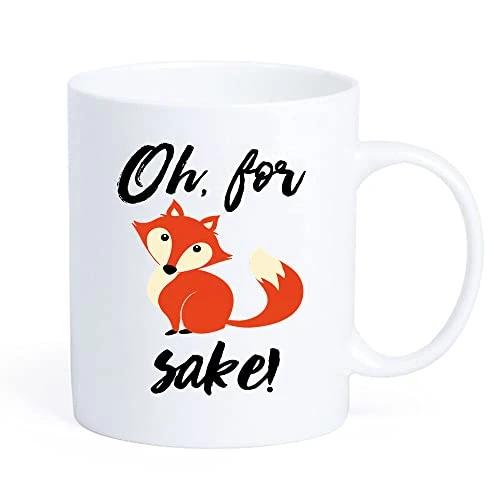 Funny Coffee Mug, Fox Tea Cup 11 Oz, Cute Birthday Gifts For Men, Women, Dad Or Mom - Perfect Idea For Office Coworker, Employee, Boss And Friends 1 Funny Coffee Mug, Fox Tea Cup 11 Oz, Cute Birthday Gifts For Men, Women, Dad Or Mom - Perfect Idea For Office Coworker, Employee, Boss And Friends