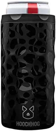 Hooch|Hog Slim Can Cooler – Insulated Stainless Steel Can Cooler For 12oz Slim Cans Including White Claw (Purple Glitter) 6 Hooch|Hog Slim Can Cooler – Insulated Stainless Steel Can Cooler For 12oz Slim Cans Including White Claw (Purple Glitter) - Image 6