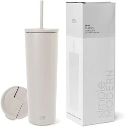 Simple Modern Insulated Tumbler With Lid And Straw | Iced Coffee Cup Reusable Stainless Steel Water Bottle Travel Mug | Gifts For Women Men Her Him | Classic Collection | 24oz | Midnight Black 21 Simple Modern Insulated Tumbler With Lid And Straw | Iced Coffee Cup Reusable Stainless Steel Water Bottle Travel Mug | Gifts For Women Men Her Him | Classic Collection | 24oz | Midnight Black -Brabantia Shop 31pannelDKL. AC