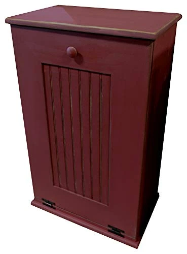 Sawdust City Tilt-Out Wooden Trash Bin Holder (Old Turquoise) 11 Sawdust City Tilt-Out Wooden Trash Bin Holder (Old Turquoise) - Image 11