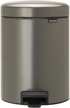 Brabantia New Icon Step Trash Can (1.3 Gal / Matt Black) Soft Closing Kitchen Garbage/Recycling Can With Removable Bucket -Brabantia Shop 31rz cVmWzL. AC
