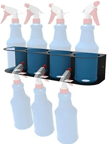 HQYing Steel Spray Bottle Holder, Storage Rack For Garage And Home, Craft Workspace Paint Bottle, Easy Install Wall Mount With Hardware (4 Bottles) 10 HQYing Steel Spray Bottle Holder, Storage Rack For Garage And Home, Craft Workspace Paint Bottle, Easy Install Wall Mount With Hardware (4 Bottles) - Image 10