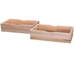 Rolling Under Bed Storage Drawer - Set Of 2