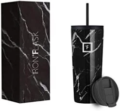 IRON °FLASK Tumbler - Airtight Leak-Proof, Durable Stainless Steel Bottle - Double Walled, Drinking Cup, Hot & Cold Insulated Thermo Tumblers - Coffee & Water Travel Mug, 32 Ounces -Brabantia Shop 31y3wCKSf6L. AC