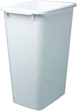 Knape & Vogt QT50PB-W Replacement Trash Can, 21.56-Inch By 15.55-Inch By 11.13-Inch,White -Brabantia Shop 31yjghO0FfL. AC