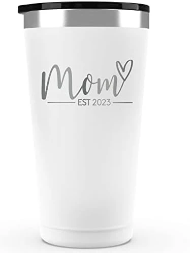New Mom Gifts For Women - Mom Est. 2023, Mom Tumbler Seaside 16 Oz - Sentimental Gifts For Mom - First Mothers Day Gifts - New Mom Gifts For Women After Birth - Pregnancy Gifts For First Time Moms 8 New Mom Gifts For Women - Mom Est. 2023, Mom Tumbler Seaside 16 Oz - Sentimental Gifts For Mom - First Mothers Day Gifts - New Mom Gifts For Women After Birth - Pregnancy Gifts For First Time Moms - Image 8
