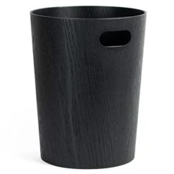 Kazai. Real Wood Waste Paper Bin Börje | Modern Wooden Paper Basket For Office, Kids' Room, Bedroom And More | 9 Liters | Birch -Brabantia Shop 410HcLf MoL