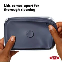 OXO Good Grips 6 Piece(3 Containers & 3 Scoops) Large Canister Set With Scoops, 4.4 Qt Each, White 15 OXO Good Grips 6 Piece(3 Containers & 3 Scoops) Large Canister Set With Scoops, 4.4 Qt Each, White -Brabantia Shop 414AGs3ep3L