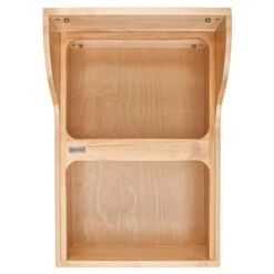 Rev-A-Shelf 4WCSC-1835DM-2 Double 35 Quart Pull-Out Kitchen Cabinet Waste Containers Trash Cans Bins With Blumotion Soft-Close Slides & 135lb Capacity -Brabantia Shop 415EAR5WNvL