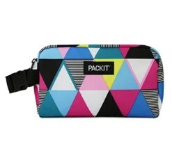 PackIt Freezable Snack Box, Triangle Stripes