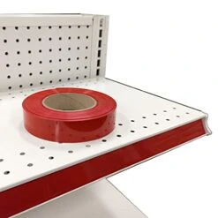 Decorative Gondola Shelving Vinyl Insert For Ticket Channel 130 FT. X 1.25 In. - Red -Brabantia Shop 416jObf0jnL 1