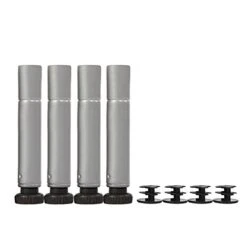 Susici 5 Shelf Adjustable Heavy Duty Storage Shelving Unit Changeable Assembly Floor Standing Carbon Steel Storage Organizer Wire Rack Black Perfect For Kitchen Office Garage Silver -Brabantia Shop 417GpgQYShL