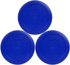 Pyrex 7200-PC 2 Cup Cadet Blue Round Plastic Food Storage Lid - 2 Pack -Brabantia Shop 417MIMl8dDL. AC