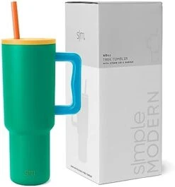 Simple Modern 40 Oz Tumbler With Handle And Straw Lid | Insulated Cup Reusable Stainless Steel Water Bottle Travel Mug Cupholder Friendly | Gifts For Women Him Her | Trek Collection | Raspberry Vibes -Brabantia Shop 417Y9GBzUsL. AC