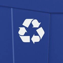 Suncast Commercial Slim 23 Gallon Polypropylene Recycling Bin With Recycle Logo, Blue 14 Suncast Commercial Slim 23 Gallon Polypropylene Recycling Bin With Recycle Logo, Blue -Brabantia Shop 418KDEhiwyL