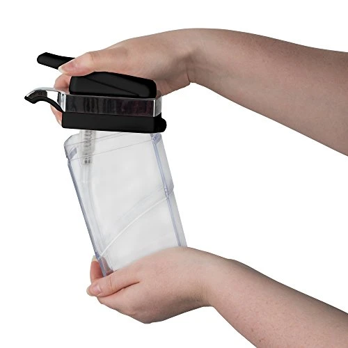 Sink Sider Duo Soap Dispensers With Sponge, Black And Chrome Plating 5 Sink Sider Duo Soap Dispensers With Sponge, Black And Chrome Plating - Image 5