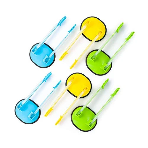 Hompon Baggy Rack Holder For Freezer Bag Holder Stand/Ziplock Bag Holder Stand/Meal Planning/Prep Bag Holders For Filling,6 Pack/6pcs 1 Hompon Baggy Rack Holder For Freezer Bag Holder Stand/Ziplock Bag Holder Stand/Meal Planning/Prep Bag Holders For Filling,6 Pack/6pcs