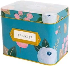 Polite Society White Floral Recipe Box | 24 Size 4x6 Recipe Cards & 12 Dividers | Vintage Style Recipe Tin -Brabantia Shop 41H6TbsYZ3L. AC