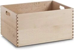 Zeller 13309 Multi-Purpose Box 40 X 30 X 21 Cm Beech Lacquered -Brabantia Shop 41IEDAlU4zL. AC