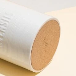 LIFVER Kitchen Untensil Holder, 7.1″ Extra-Large Ceramic Stable Utensil Holder For Kitchen Counter, White Utensil Crock For Vintage Farmhouse Kitchen Décor, With Table-Protection Cork Mat -Brabantia Shop 41IcTvyxYiL