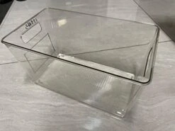 Clear Plastic Pantry Organizer Bins, 6 PCS Food Storage Bins With Handle For Refrigerator, Fridge, Cabinet, Kitchen, Countertops, Cupboard, Freezer Organization And Storage, BPA Free, Medium -Brabantia Shop 41JEr9NmvtL. AC