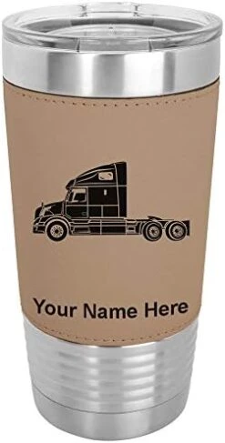 LaserGram 20oz Vacuum Insulated Tumbler Mug, Truck Cab, Personalized Engraving Included (Faux Leather, Gray) 26 LaserGram 20oz Vacuum Insulated Tumbler Mug, Truck Cab, Personalized Engraving Included (Faux Leather, Gray) -Brabantia Shop 41KQJkNq7fL. AC