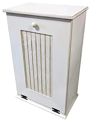 Sawdust City Tilt-Out Wooden Trash Bin Holder (Old Turquoise) 7 Sawdust City Tilt-Out Wooden Trash Bin Holder (Old Turquoise) - Image 7