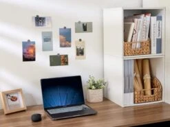 StorageWorks Storage Baskets For Organizing, Wicker Baskets With Built-in Handles, Handwoven Wicker Storage Baskets, Water Hyacinth Wicker Baskets For Shelves Storage, 2 Pack -Brabantia Shop 41PdgsxmZXL