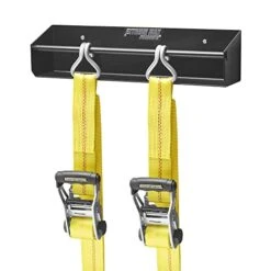 Extreme Max 5001.6137 Wall-Mount Aluminum Tie-Down Hanger Storage Rack Shelf For Enclosed Race Trailer, Shop, Garage, Storage - Black -Brabantia Shop 41TcBOTTeDL