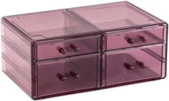 Cq Acrylic 6 Drawers Stackable Makeup Organizer Storage Drawers, Bathroom Organizers,Clear Plastic Storage Bins For Vanity,Under Sink,Kitchen Cabinets,Pantry,Home Organization And Storage -Brabantia Shop 41Vz3znsu6L. AC