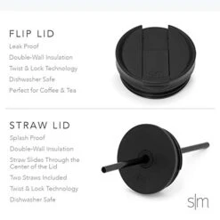 Simple Modern Insulated Tumbler With Lid And Straw | Iced Coffee Cup Reusable Stainless Steel Water Bottle Travel Mug | Gifts For Women Men Her Him | Classic Collection | 24oz | Rose Gold 15 Simple Modern Insulated Tumbler With Lid And Straw | Iced Coffee Cup Reusable Stainless Steel Water Bottle Travel Mug | Gifts For Women Men Her Him | Classic Collection | 24oz | Rose Gold -Brabantia Shop 41WPmN7TRCL