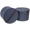 Bigso Box Of Sweden RUT Set Of 2 Storage Box, 37,5 X 37.5 X 23.5 Cm, Blue, 2 Unité(s)