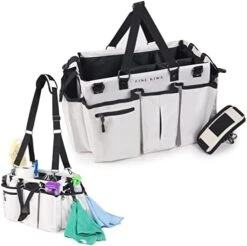 Cleaning Caddy Bag, Cleaning Supplies Organizer With Handle, Storage Caddy For Cleaning Products, Cleaning Supplies Caddy, Large Cleaning Tote Caddy - Also Good For Car & Grilling Supplies -Brabantia Shop 41YBg1VzGZL. AC