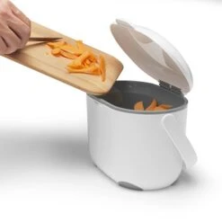 Addis 2.5 Litre Kitchen Compost Caddy, White/Grey -Brabantia Shop 41YFLdRbl0L