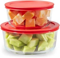 Pyrex Simply Store 6-Pc Glass Food Storage Container Set With Lid, 7-Cup, 4-Cup, & 2-Cup Round Glass Storage Containers With Lid, BPA-Free Lid, Dishwasher, Microwave And Freezer Safe 15 Pyrex Simply Store 6-Pc Glass Food Storage Container Set With Lid, 7-Cup, 4-Cup, & 2-Cup Round Glass Storage Containers With Lid, BPA-Free Lid, Dishwasher, Microwave And Freezer Safe -Brabantia Shop 41Yjkr6sCaL. AC