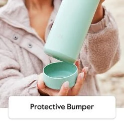 Takeya Actives Insulated Stainless Steel Water Bottle With Spout Lid, 32 Ounce, Midnight Blue -Brabantia Shop 41a1RyLgHgL