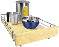 ® SELECT™ Pull Out Cabinet Organizer - Slide Out Drawers For Kitchen Cabinets - Sliding Pantry Shelves - Roll Out Shelf For Pots, Pans 14" X 21" Wood-Chrome, Lifetime Limited Warranty 25 ® SELECT™ Pull Out Cabinet Organizer - Slide Out Drawers For Kitchen Cabinets - Sliding Pantry Shelves - Roll Out Shelf For Pots, Pans 14" X 21" Wood-Chrome, Lifetime Limited Warranty -Brabantia Shop 41aNCv hMfL. AC