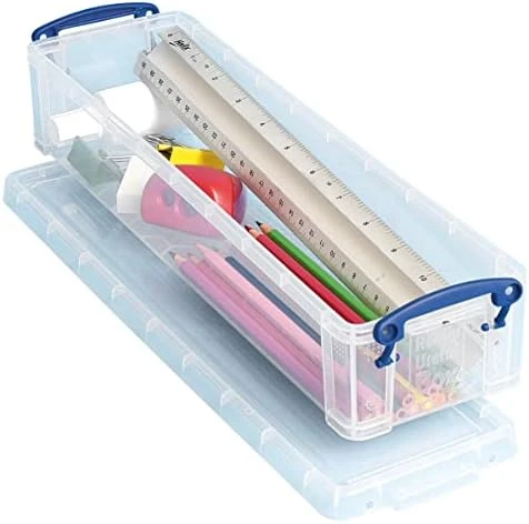 Really Useful Box Useful Storage Box 1.5 Litre Clear 2 Really Useful Box Useful Storage Box 1.5 Litre Clear - Image 2