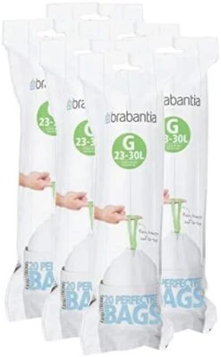 Brabantia Bin Liners, Size B, 5 L - 60 Bags -Brabantia Shop 41ba0CwR5hL. AC