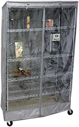 Storage Shelving Unit Cover, Fits Racks 48" Wx18 Dx72 H One Side See Through Panel (Cover Only) 6 Storage Shelving Unit Cover, Fits Racks 48" Wx18 Dx72 H One Side See Through Panel (Cover Only) - Image 6