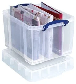 Really Useful Storage Box 35 Litre XL Clear -Brabantia Shop 41cQs8WBesL