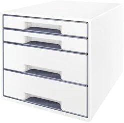 Leitz 52142036 A4"Wow" Cube 5 Drawers Filling Unit - White/Blue -Brabantia Shop 41ck OpWeAL. AC