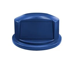 Rubbermaid Commercial Products Brute Trash Can Dome Lid, Gray, 55-Gallon, Compatible With The 55-Gallon Garbage Bins & Commercial Products Brute Heavy-Duty Round Trash/Garbage Lid, Gray -Brabantia Shop 41cnIzTsyJL
