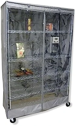 Storage Shelving Unit Cover, Fits Racks 48" Wx18 Dx72 H One Side See Through Panel (Cover Only) 8 Storage Shelving Unit Cover, Fits Racks 48" Wx18 Dx72 H One Side See Through Panel (Cover Only) - Image 8