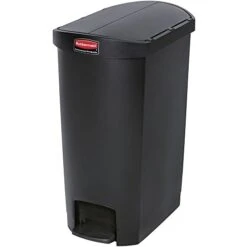 Rubbermaid Commercial Products - 1883566 Streamline Slim Step-On Plastic Trash Garbage Can, 13 Gallon, Red 22 Rubbermaid Commercial Products - 1883566 Streamline Slim Step-On Plastic Trash Garbage Can, 13 Gallon, Red -Brabantia Shop 41dOUHX3wHL