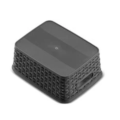 T Of 6 Plastic Storage Baskets - Small Pantry Organizer Basket Bins - Household Organizers With Cutout Handles For Kitchen Organization, Countertops, Cabinets, Bedrooms, And Bathrooms -Brabantia Shop 41dfoMkAvFL