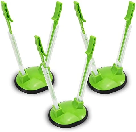 Baggy Rack Hands-Free Clip Food Storage Freezer Baggy Holder,Bag Holder For Plastic Bags Stand/Pack Of 2 Green 8 Baggy Rack Hands-Free Clip Food Storage Freezer Baggy Holder,Bag Holder For Plastic Bags Stand/Pack Of 2 Green - Image 8